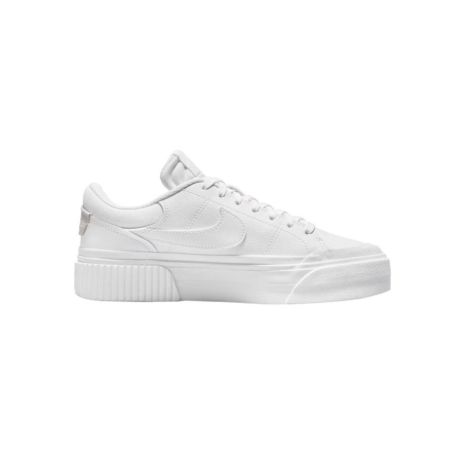 Tênis Nike Court Legacy Lift Branco/ Branco - Kapiva Calçados