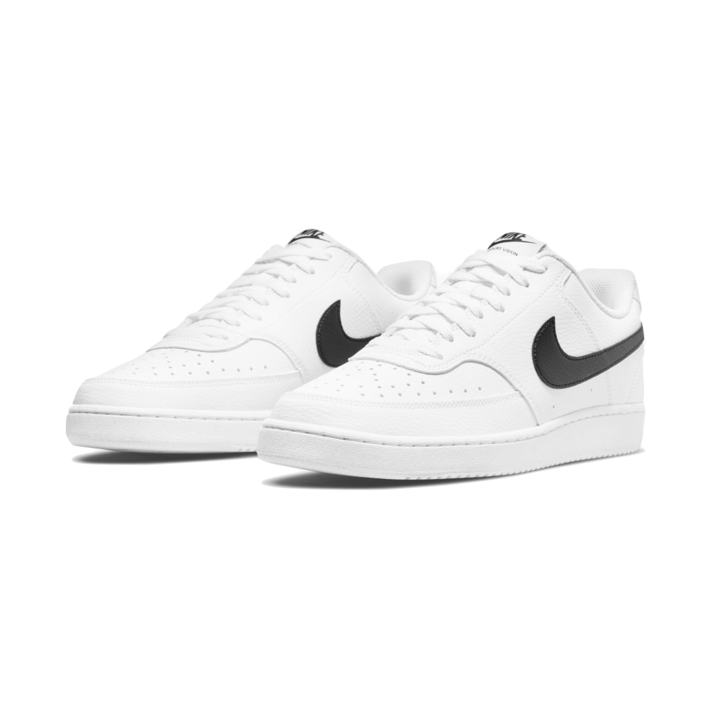 Tênis Nike Court Vision Low Branco/ Preto - Kapiva Calçados
