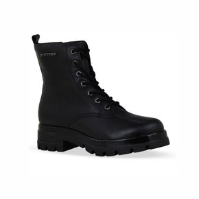 Bota Bottero Couro Coturno Napoli Preto