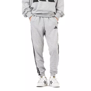 Calça Adidas Moletom Essentials French Terry Cinza Mescla