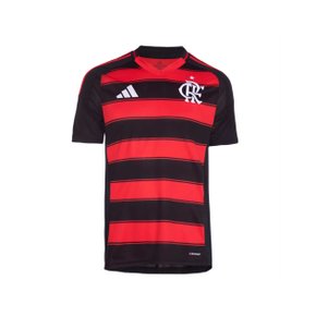 Camisa Flamengo Adidas I 2025/26 Preto/ Vermelho