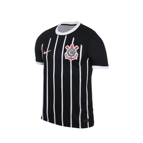 Camisa Nike Corinthians II Torcedor 2023/24 Preto/ Branco