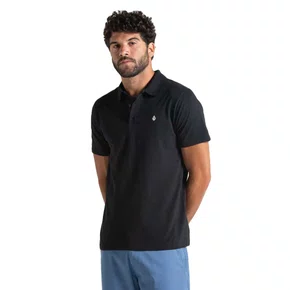 Camisa Volcom Polo Manga Curta Solid Stone