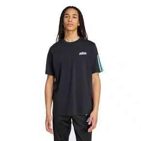 Camiseta Adidas Manga Curta Script Color Preto