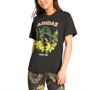 Camiseta Adidas x Farm 2 Manga Curta Preto