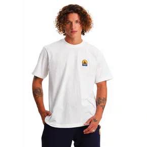 Camiseta Baw Manga Curta Regular Fun x Pica Pau Off White