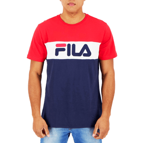 Camiseta Fila Manga Curta Letter Colors Kapiva Cal ados