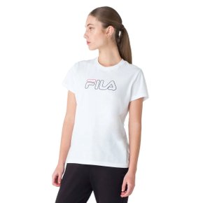 Camiseta Adidas Manga Curta Essentials Linear Logo Branca - Kapiva Calçados