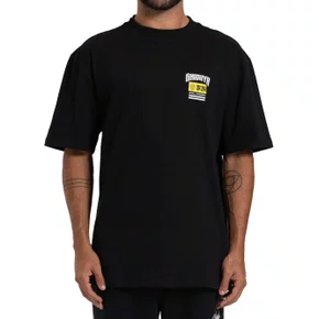 Camiseta Hurley Manga Curta Shibuya Escama Maxfit Preta