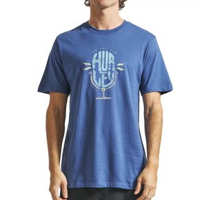 Camiseta Hurley Manga Curta Voices Azul Marinho