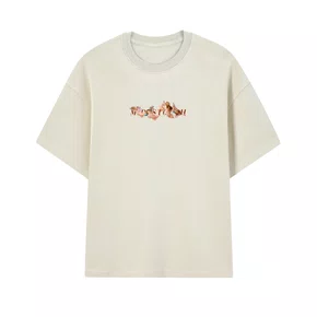 Camiseta Midas Manga Curta Regular Angels Off White