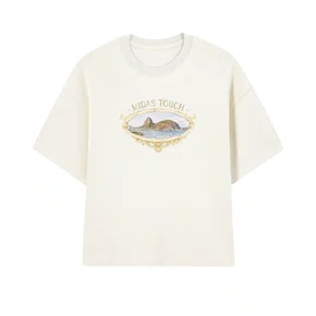 Camiseta Midas Manga Curta Regular Sugar Off White