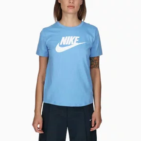 Camiseta Nike Manga Curta Essentials Icon Futura Azul