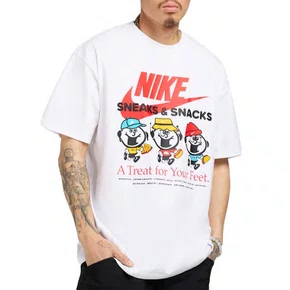 Camiseta Nike Manga Curta M90 Sportswear Branca