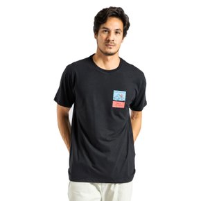 Camiseta Rusty Manga Curta Kamchatka