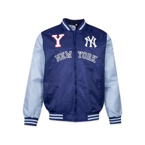 Jaqueta New Era Varsity New York Yankees Club House Azul Marinho