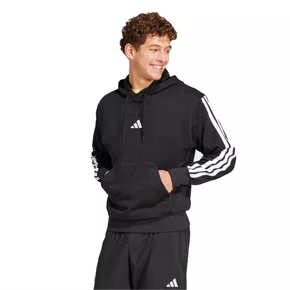 Moletom Adidas Canguru Essentials 3-Stripes Preto