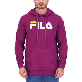 Moletom Fila Canguru Comfort Letter Bordô