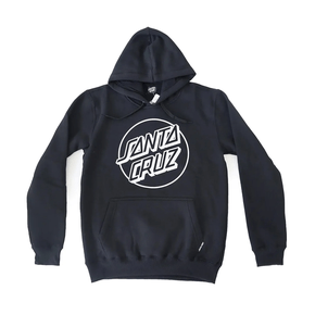 Moletom Santa Cruz Canguru Opus Dot Front Preto