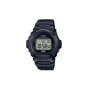 Relógio Casio Digital Preto W-219H-1AVDF