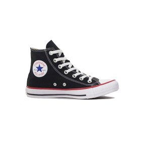 Tênis All Star Converse Chuck Taylor Core Hi Preto/ Vermelho e Branco