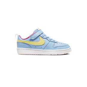 Tênis Nike Court Borough Low 2 Azul/ Neon