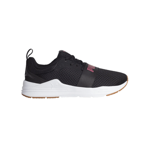 Tênis Puma Wired Run Preto/ Rosa