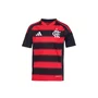 Camisa Flamengo Adidas I Infantil 2025/26 Preto/ Vermelho