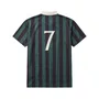 Camisa Polo Midas Manga Curta Saguinus Jersey Verde/ Marrom