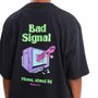 Camiseta Baw Manga Curta Bad Signal Preto