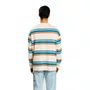 Camiseta Baw Manga Longa Stripes Authentic Bege