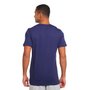 Camiseta Fila Manga Curta Letter Outline Azul Marinho