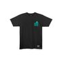 Camiseta Grizzly Manga Curta Wavy Preto