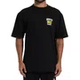 Camiseta Hurley Manga Curta Shibuya Escama Maxfit Preta
