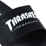 Chinelo Thrasher Slide Mag Logo Preto e Branco
