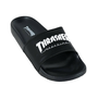 Chinelo Thrasher Slide Mag Logo Preto e Branco