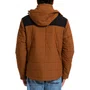 Jaqueta Hurley Camper Marrom/ Preta