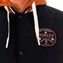 Jaqueta Hurley School Imp Preta/ Marrom