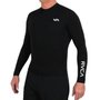 Jaqueta RVCA Balance Back Zip Surf Top 2mm Preto