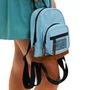 Mini Mochila Baw Garden Azul Claro