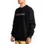 Moletom DC Careca Minimal Crew Preto