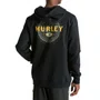 Moletom Hurley Canguru Retrô Waves Preto