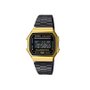 Relógio Casio Digital Vintage Preto/ Dourado A168WEGB-1BDF