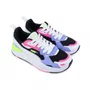 Tênis Puma X-Ray Square Branco, Rosa e Violeta