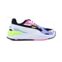 Tênis Puma X-Ray Square Branco, Rosa e Violeta